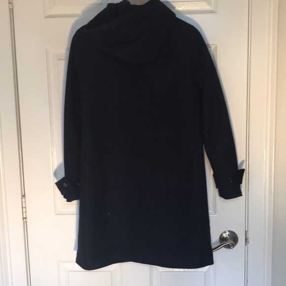 J. Crew Toggle Coat in Navy Blue - Picture 3 of 5